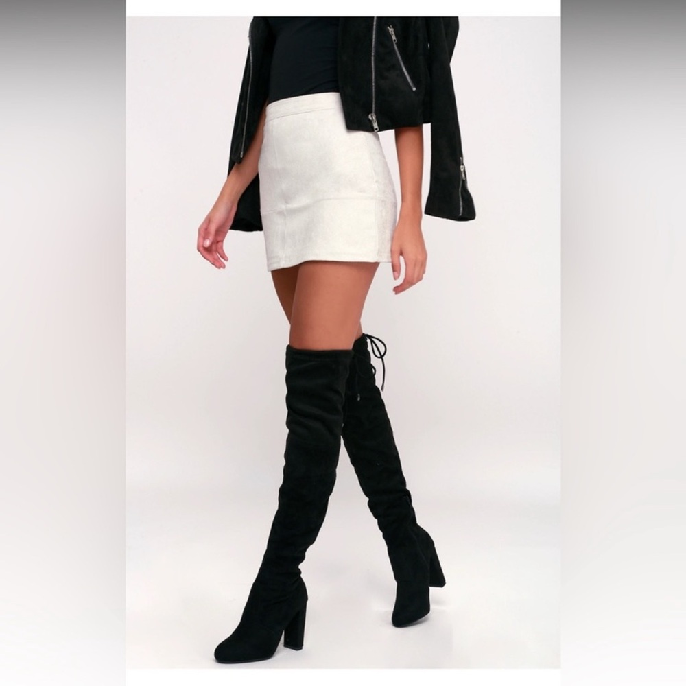 Black Suede Boots